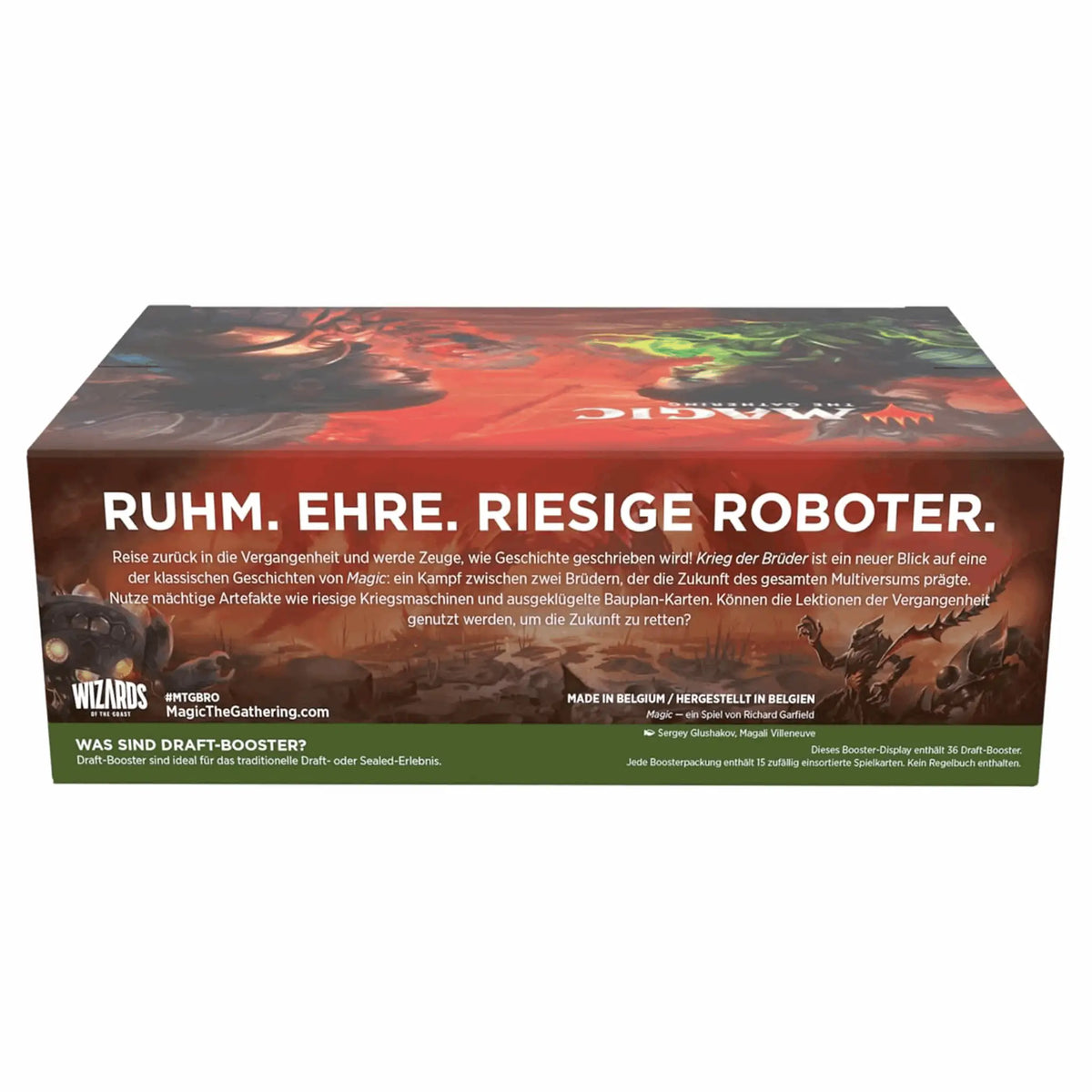 Magic: The Gathering - Krieg der Brüder Draft Booster Display - DE
