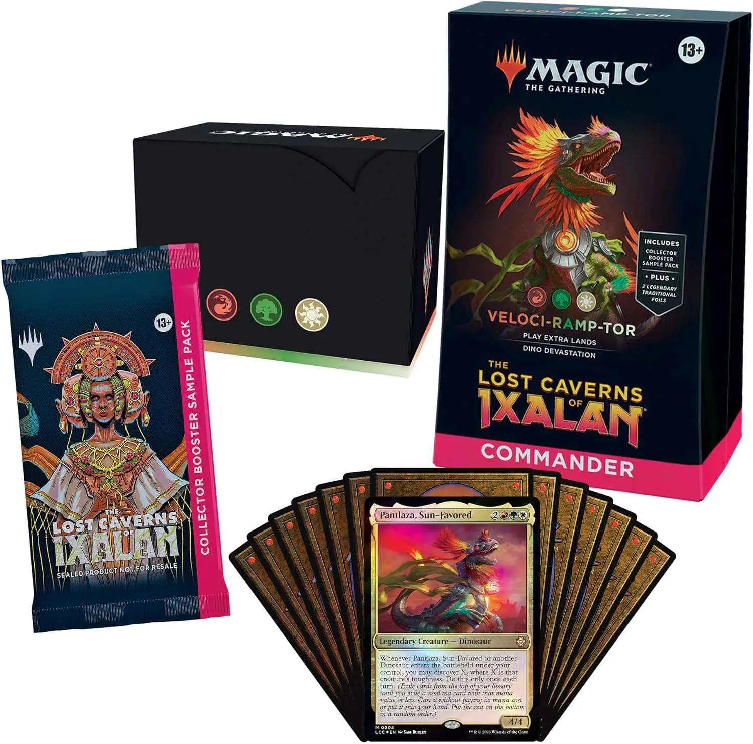 Magic: The Gathering - The Lost Caverns of Ixalan Veloci-Ramp-Tor Commander Deck - EN