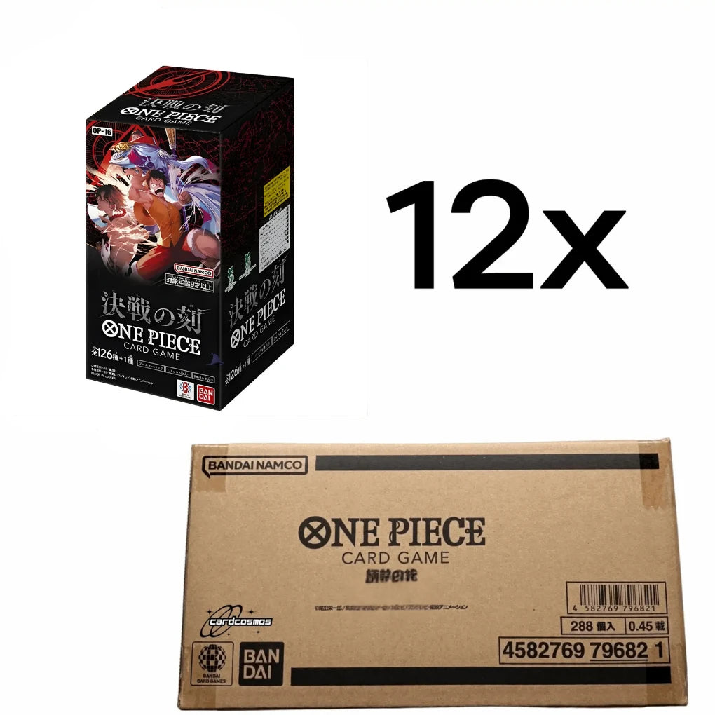 One Piece Card Game - OP16 Display de sobres The Time of Battle - Japonés