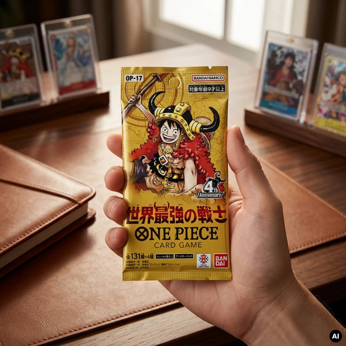 One Piece Card Game - Caja de sobres OP17 Los guerreros más fuertes del mundo - Japonés