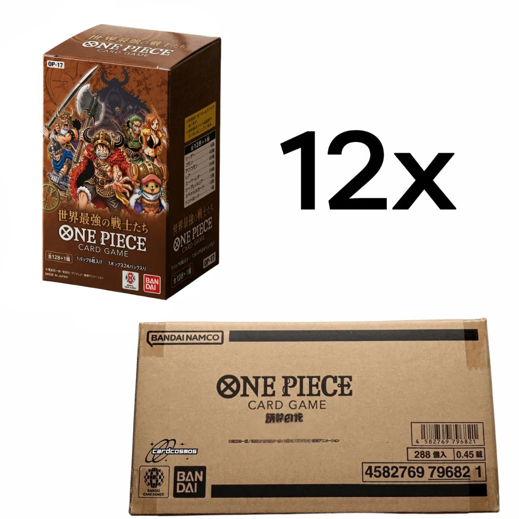 One Piece Card Game - Caja de sobres OP17 The World’s Strongest Warriors - Japonés