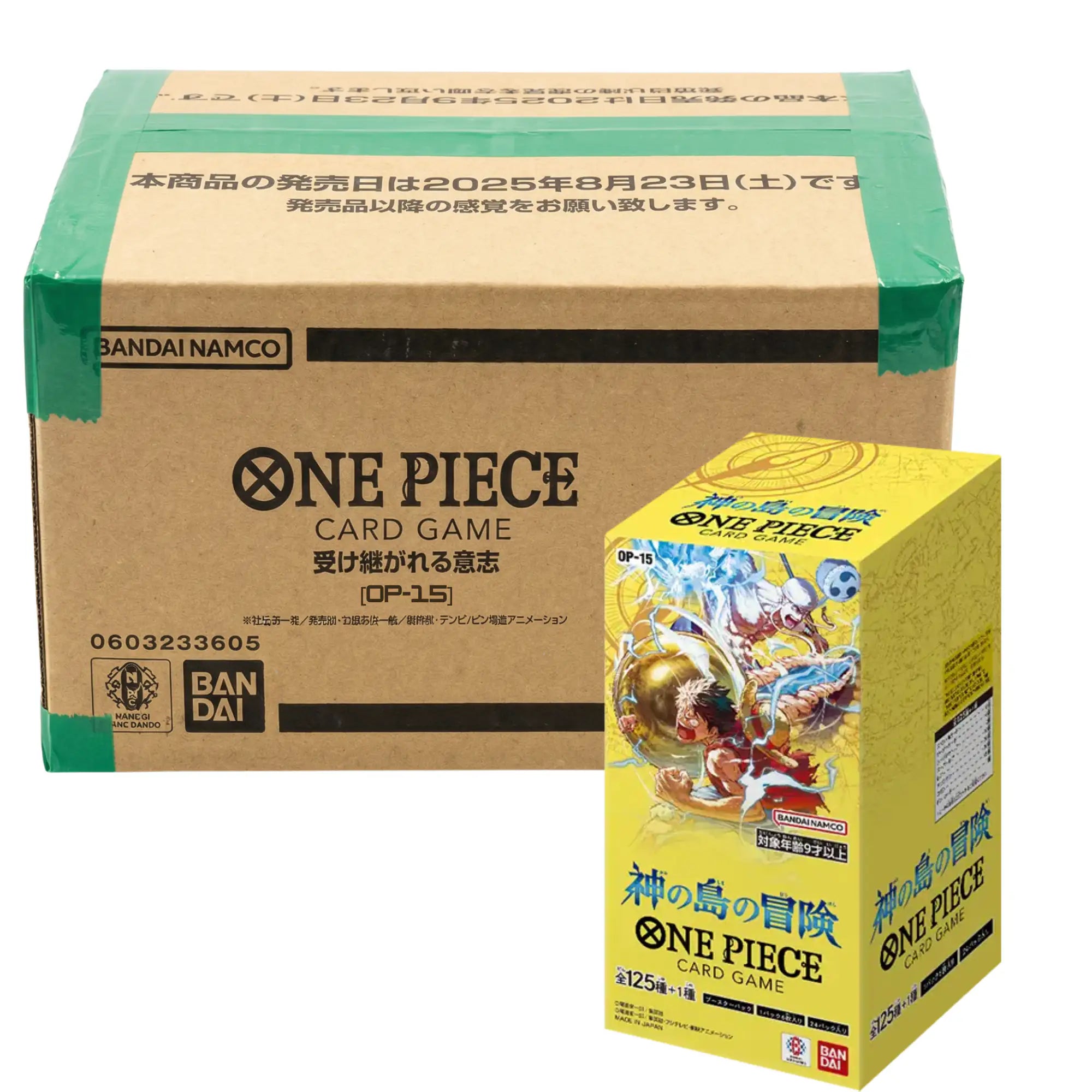 One Piece Card Game - OP15 Booster Display Adventure on KAMI’s Island- JPN