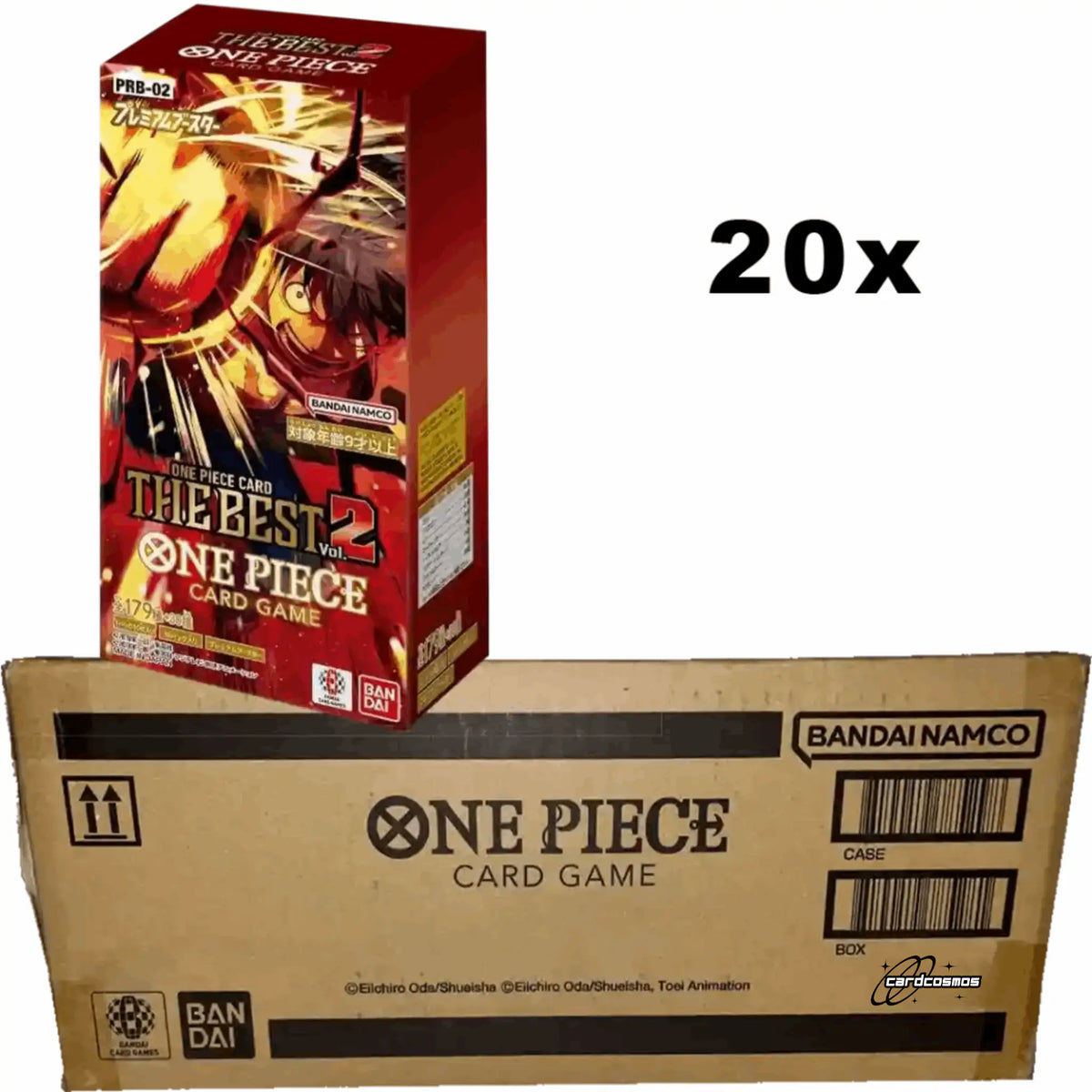 One Piece Card Game - The Best Vol.2 PRB-02 Booster Display - JPN
