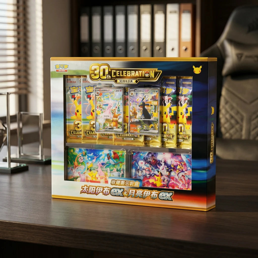 Pokémon - 30th Celebration Gift Box Espeon ex & Umbreon ex - Chino