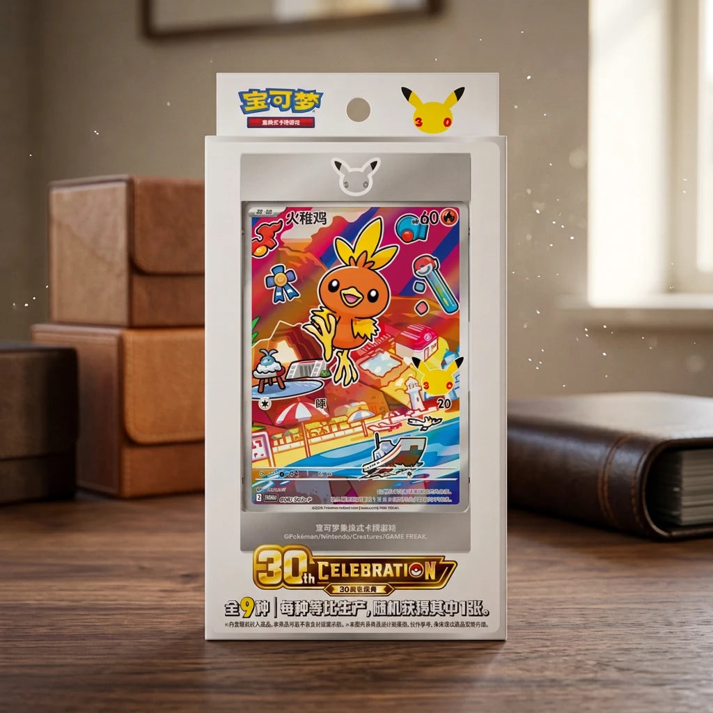Pokémon - Set de cartas First Partner del 30.º aniversario V3 - Chino