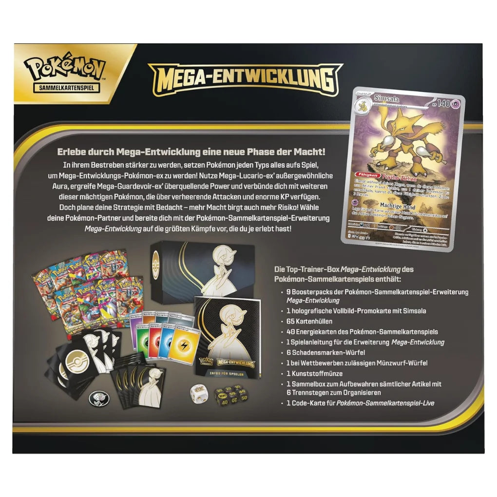 Pokémon - Mega Entwicklung Caja de entrenador élite - Alemán