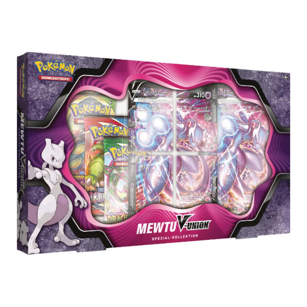 Pokémon - Mewtu-V-UNION Caja colección especial - Alemán