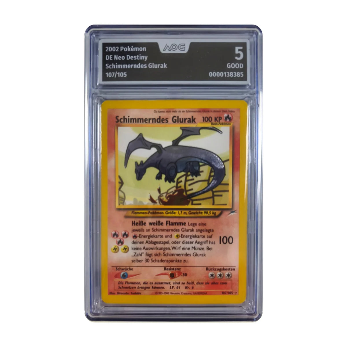 Pokémon - Schimmerndes Glurak #107/105 (Neo Destiny) – AOG 5 Good