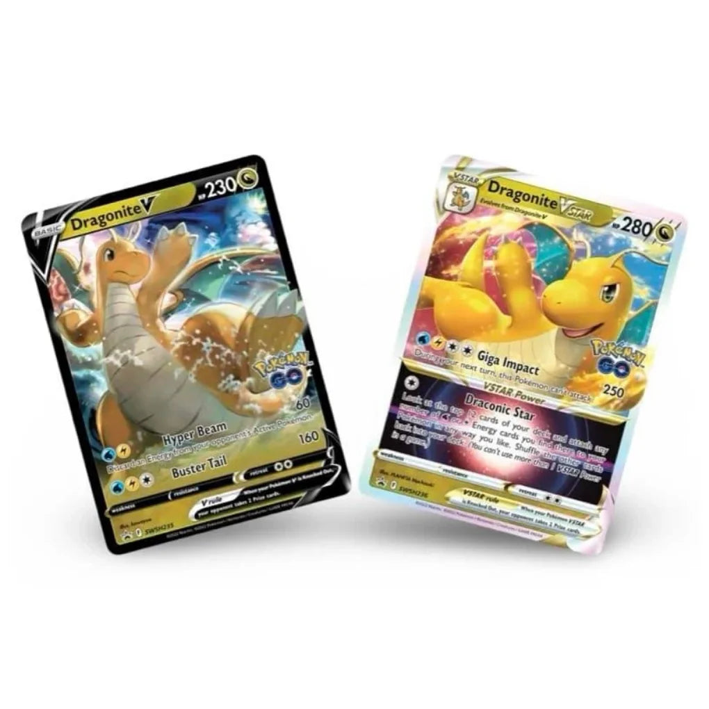 Pokémon GO Dragoran-VSTAR Colección de soporte para mazos Premier - Alemán