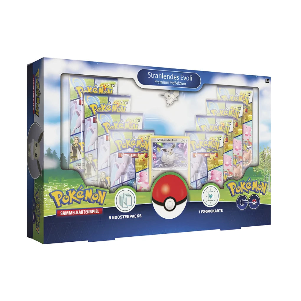 Pokémon - Pokémon GO Colección Premium Brillante Eevee - Alemán