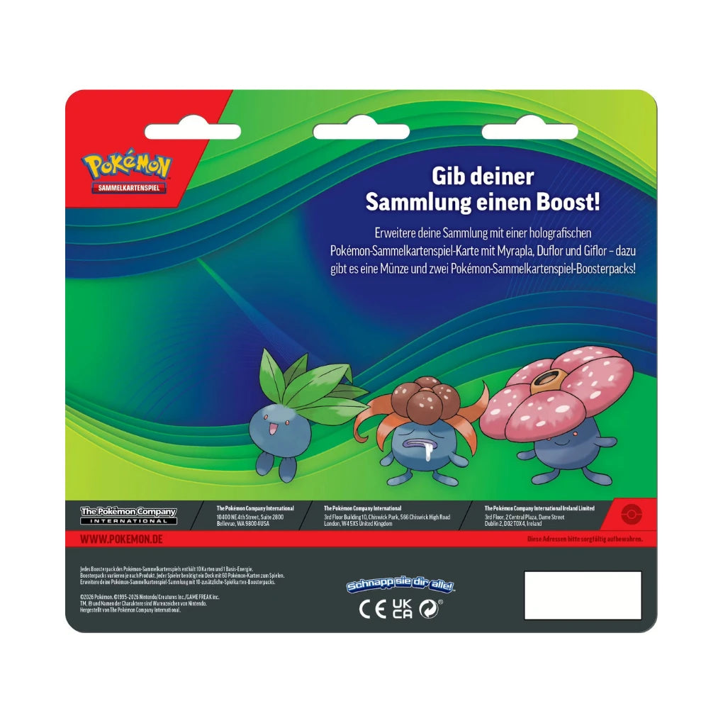 Pokémon - Marzo mejorado 2026 - Blíster 2 Pack - Alemán