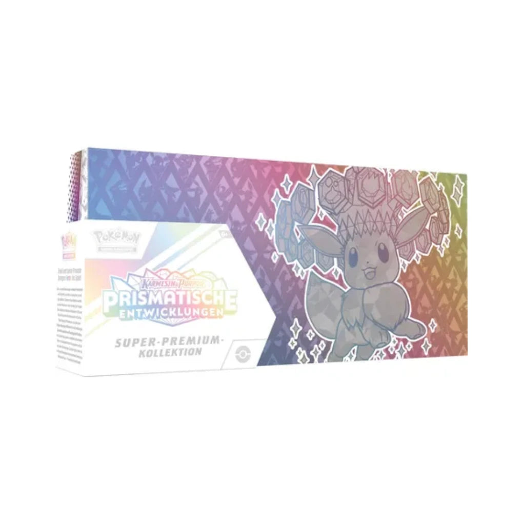 Pokémon - Prismatische Entwicklungen Super Premium Caja colección - Alemán