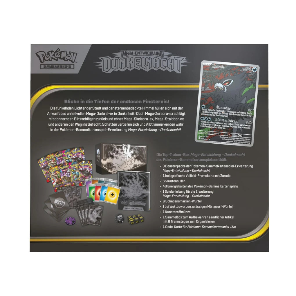 Pokémon - Mega Evolución: Caja de entrenador élite Dunkelnacht - Alemán