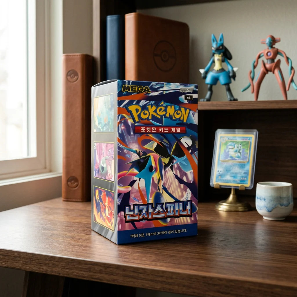 Pokémon - Ninja Spinner Caja de sobres - Coreano