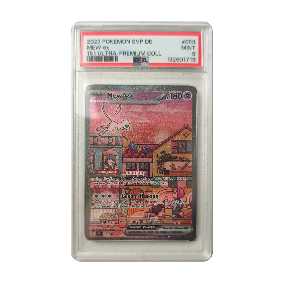 Pokémon - Mew ex #053/SVP (151 Ultra-Premium Collection) – PSA 9 Mint
