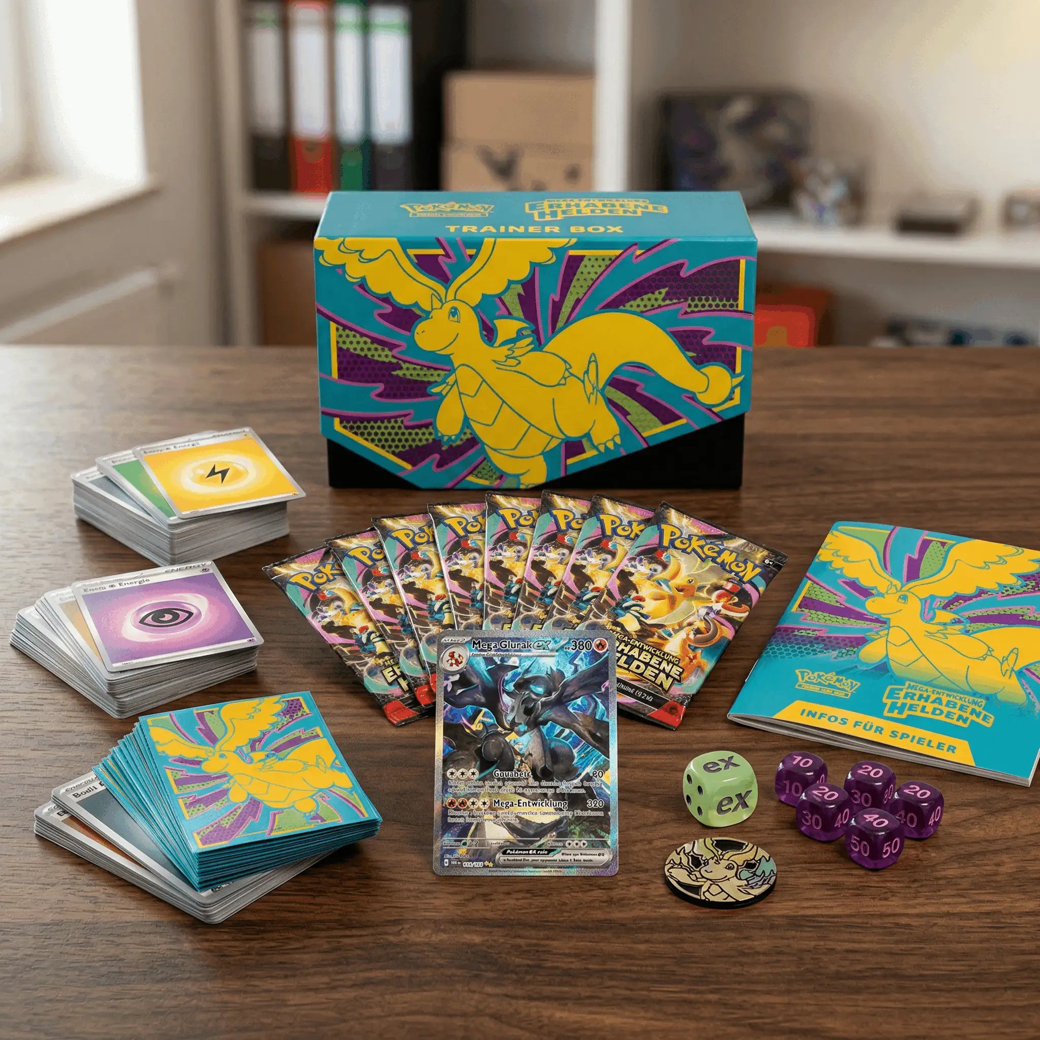 Pokémon - Erhabene Helden Top Trainer Box - DE