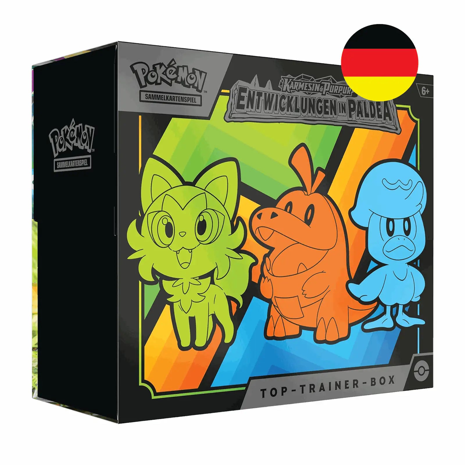 Pokémon - Karmesin & Purpur - Entwicklungen in Paldea - Top-Trainer-Box - DE