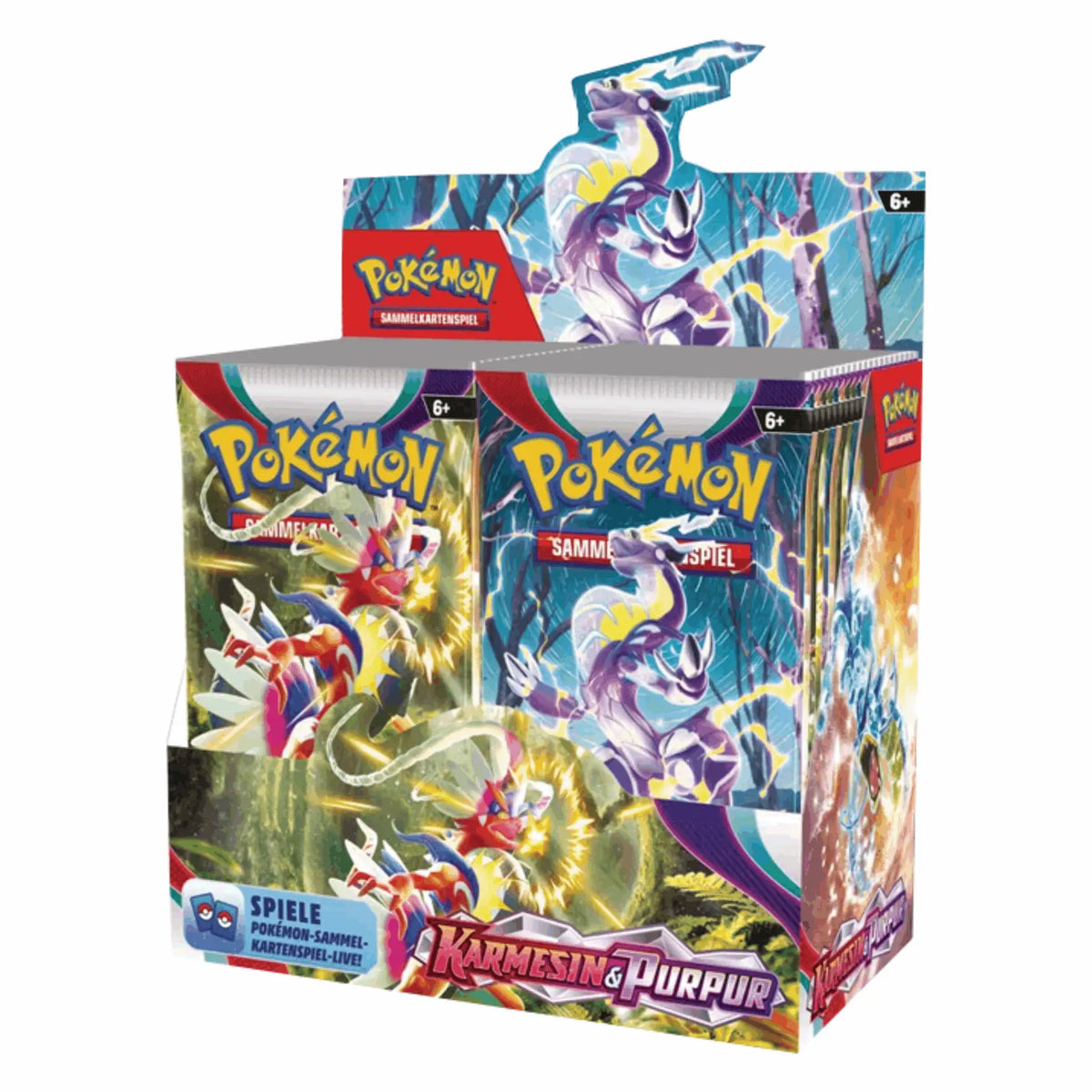 Pokémon - Karmesin & Purpur Booster Box - DE