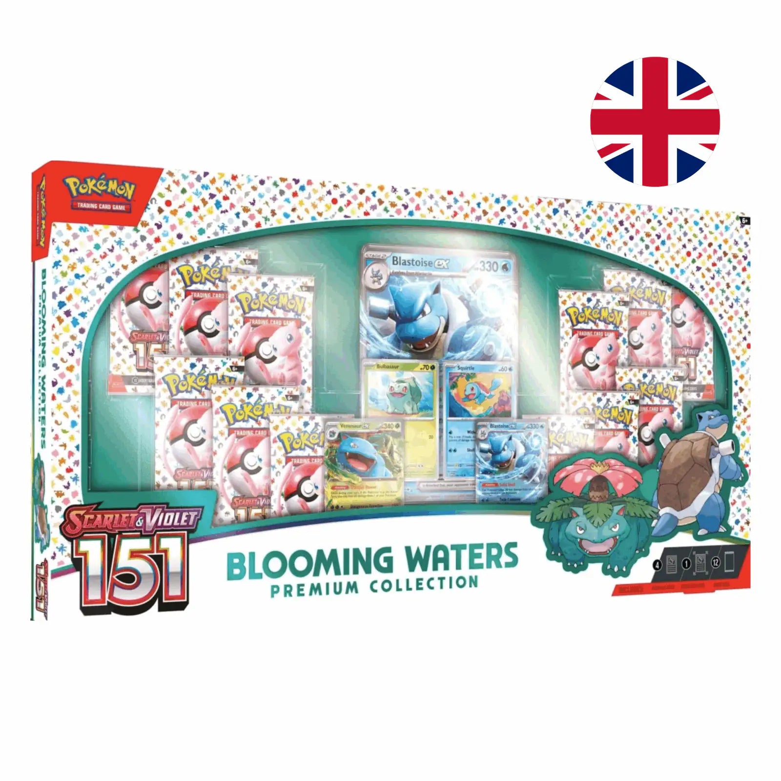 Pokémon - Scarlet & Violet - 151 Blooming Waters Premium Collection Box - EN