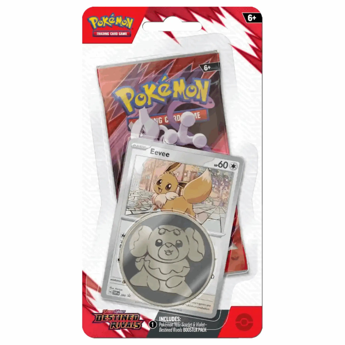 Pokémon - Scarlet & Violet: Destined Rivals Checklane Blister Eevee - EN