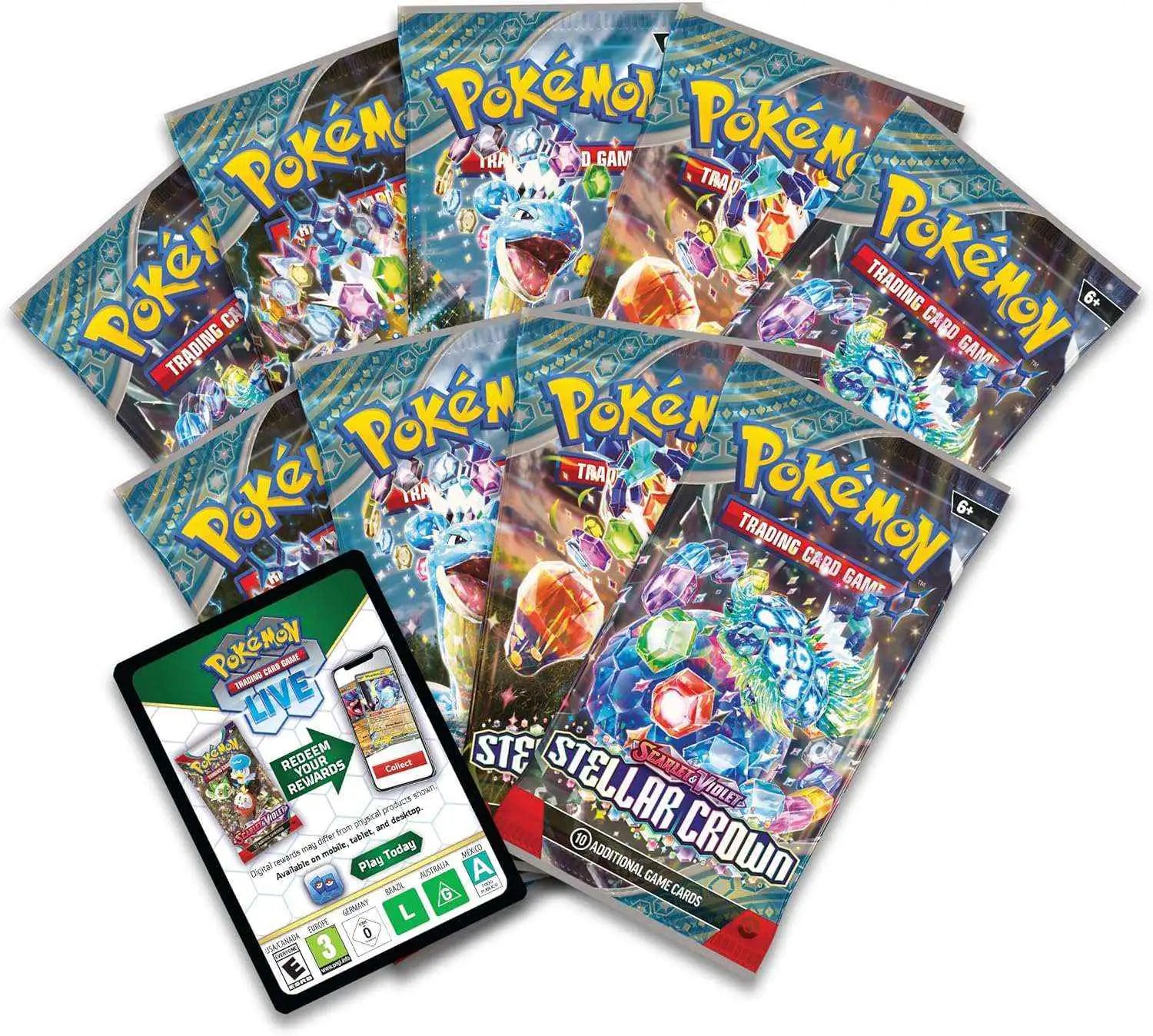 Pokémon - Scarlet & Violet: Stellar Crown Elite Trainer Box - EN