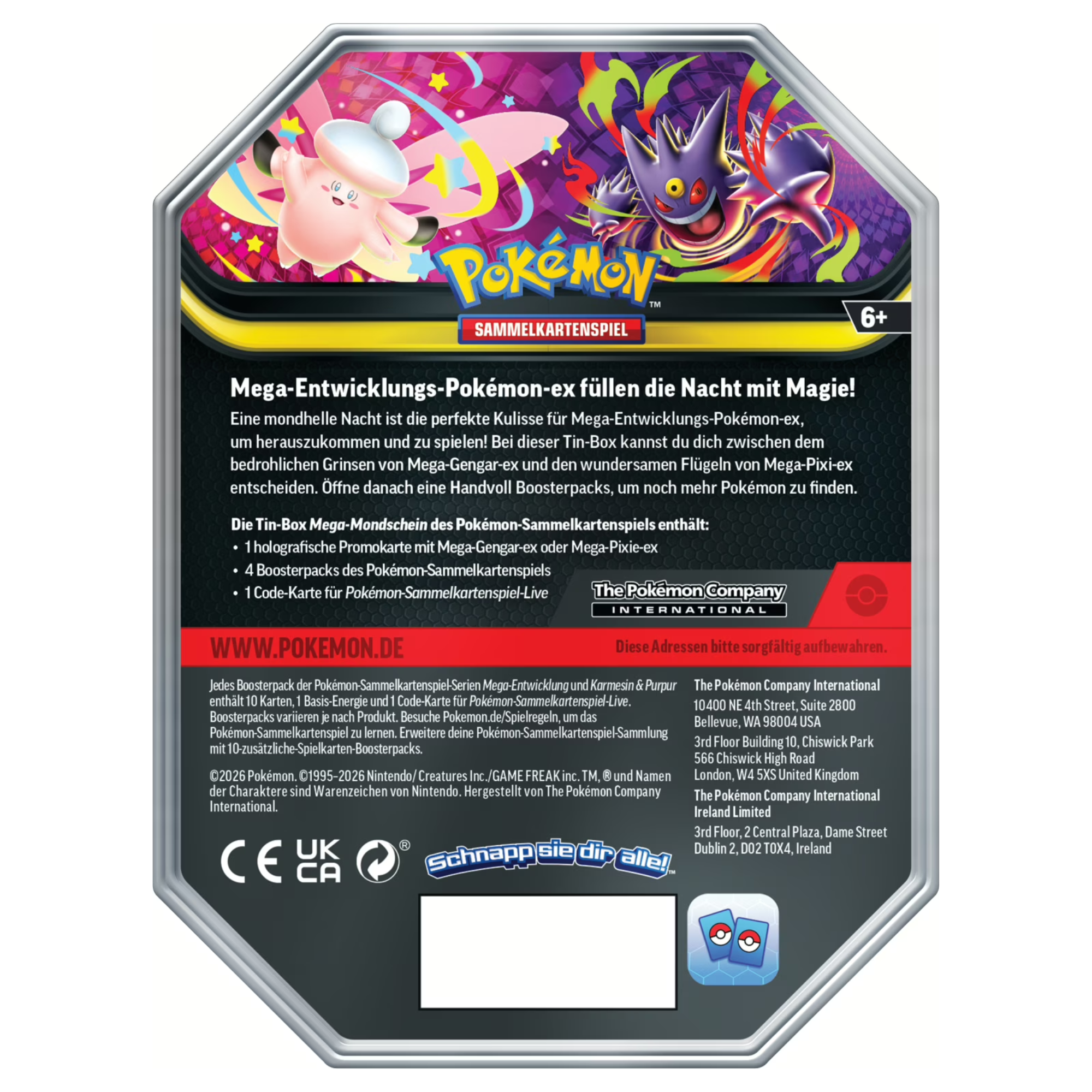 Pokémon - Mega-Entwicklung Tin Box #129 Mega-Pixi