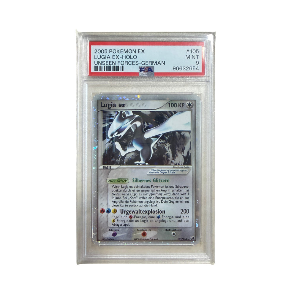 Pokémon - Lugia ex #105/115 (EX Unseen Forces) – PSA 9 Mint