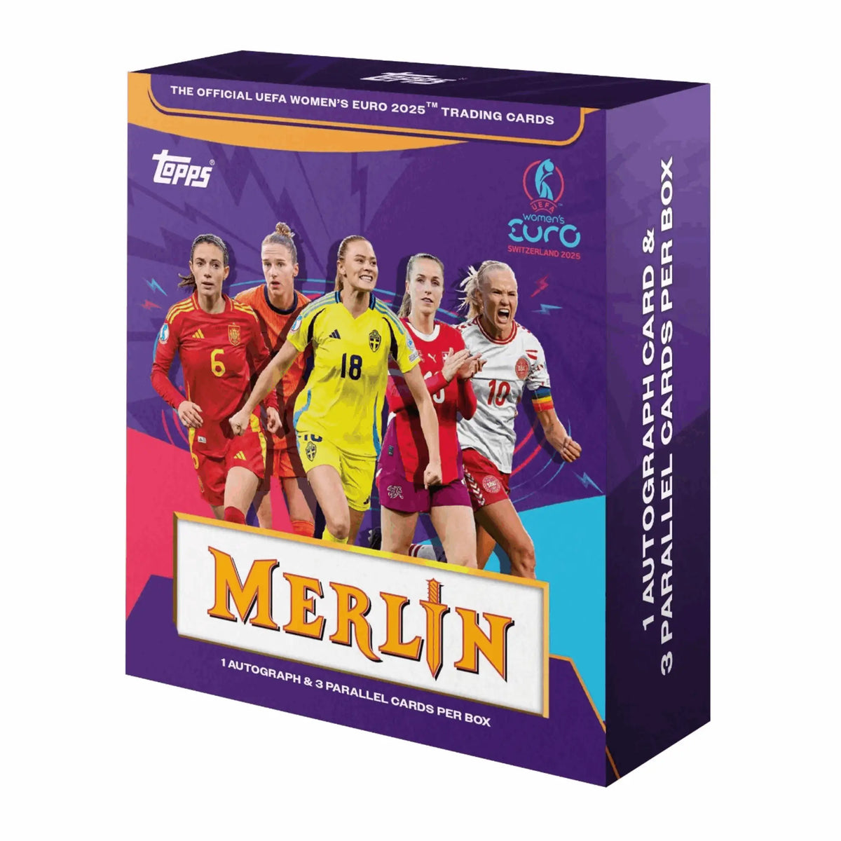 Topps - Merlin UEFA Womens Euros 2025 Hobby Box - EN