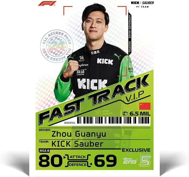Topps Turbo Attax Formula 1 2024 - Mega Tin - DE