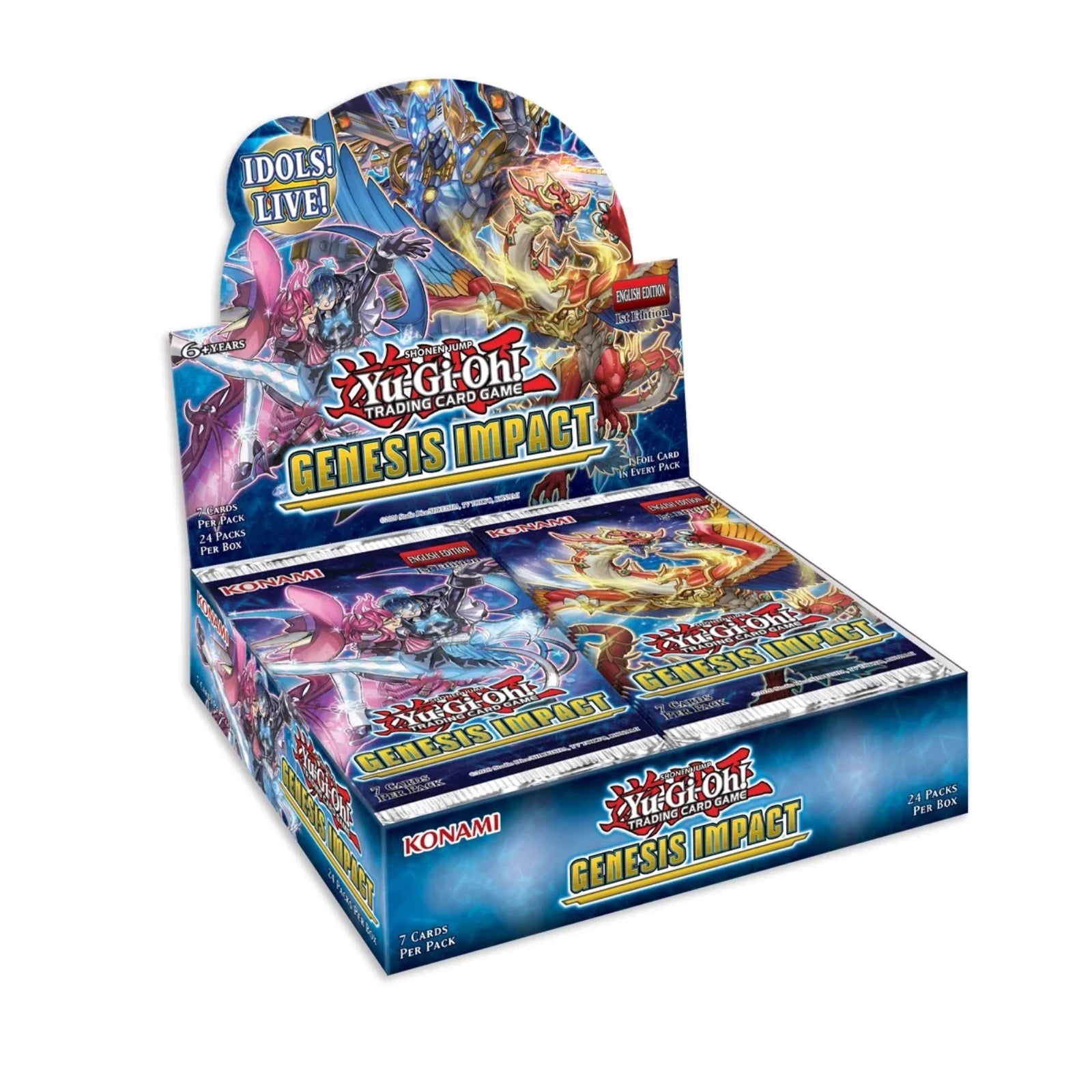 Yu-Gi-Oh! - Genesis Impact Caja de sobres - Inglés