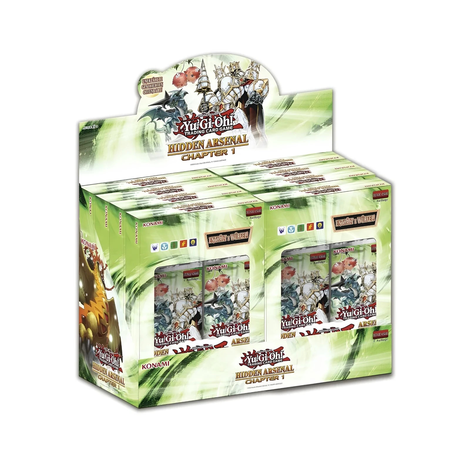 Yu-Gi-Oh! - Hidden Arsenal: Chapter 1 Caja Set de 8 - Inglés