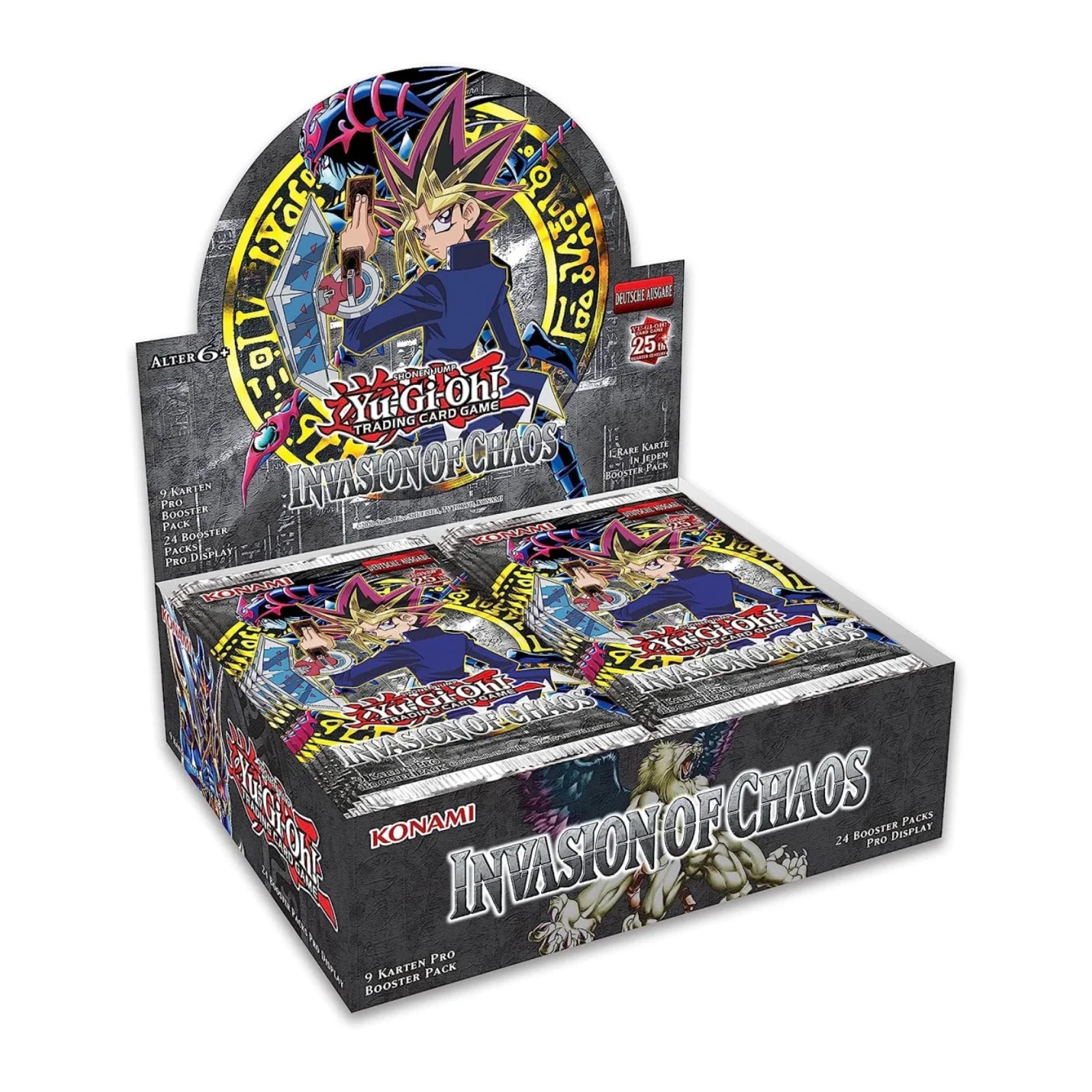 Yu-Gi-Oh! - Invasion of Chaos 25th Anniversary Caja de sobres - Alemán