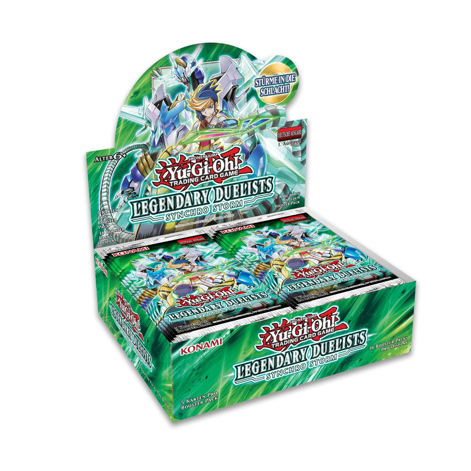 Yu-Gi-Oh! - Duelistas legendarios: Synchro Storm Caja de sobres - Inglés