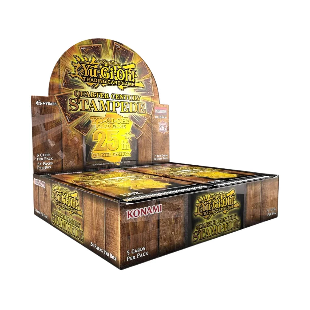 Yu-Gi-Oh! Quarter Century Stampede Caja de sobres - Inglés