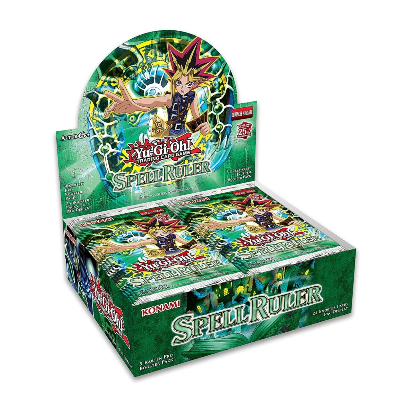 Yu-Gi-Oh! - Spell Ruler 25th Anniversary Caja de sobres - Alemán