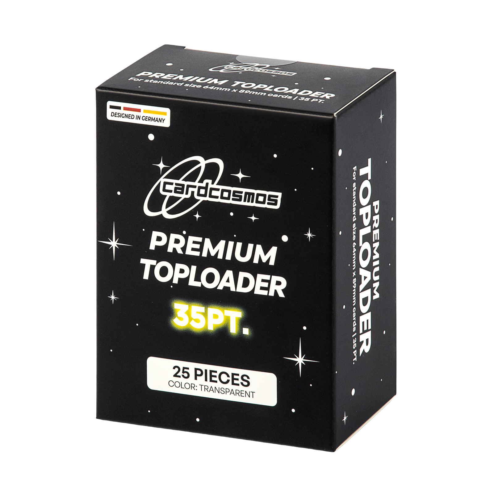 cardcosmos - Toploader premium 3" x 4" 35PT | 25 unidades