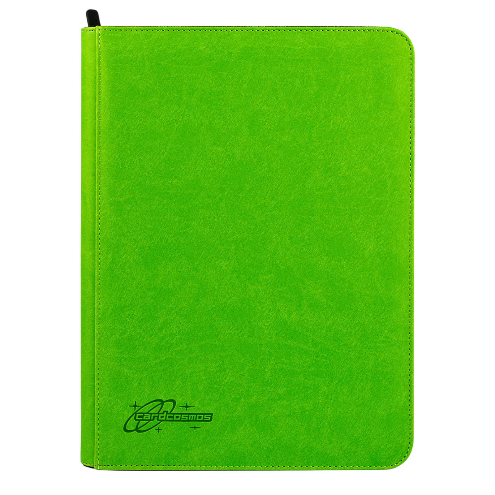 cardcosmos - Carpeta premium de cuero con cremallera y 9 bolsillos - Lima
