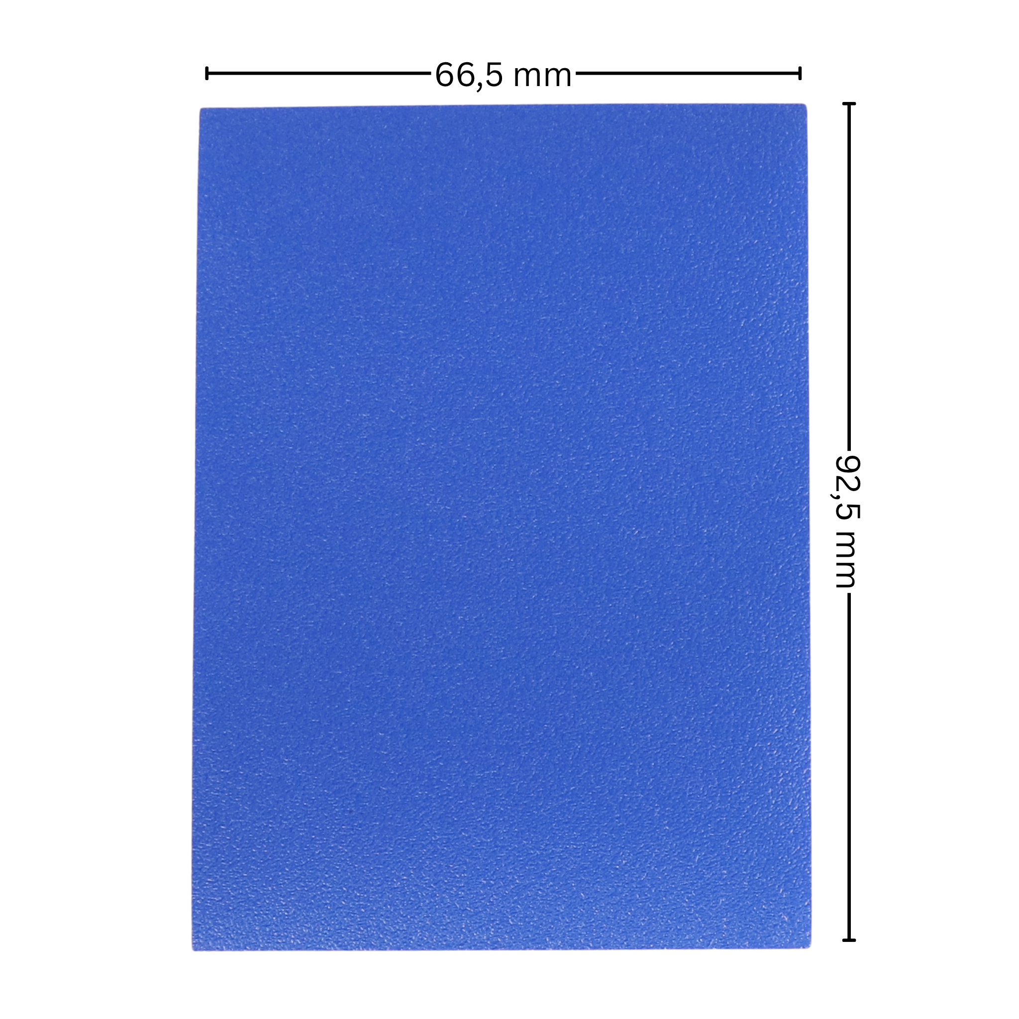 cardcosmos - Fundas mate premium azules | 100stk