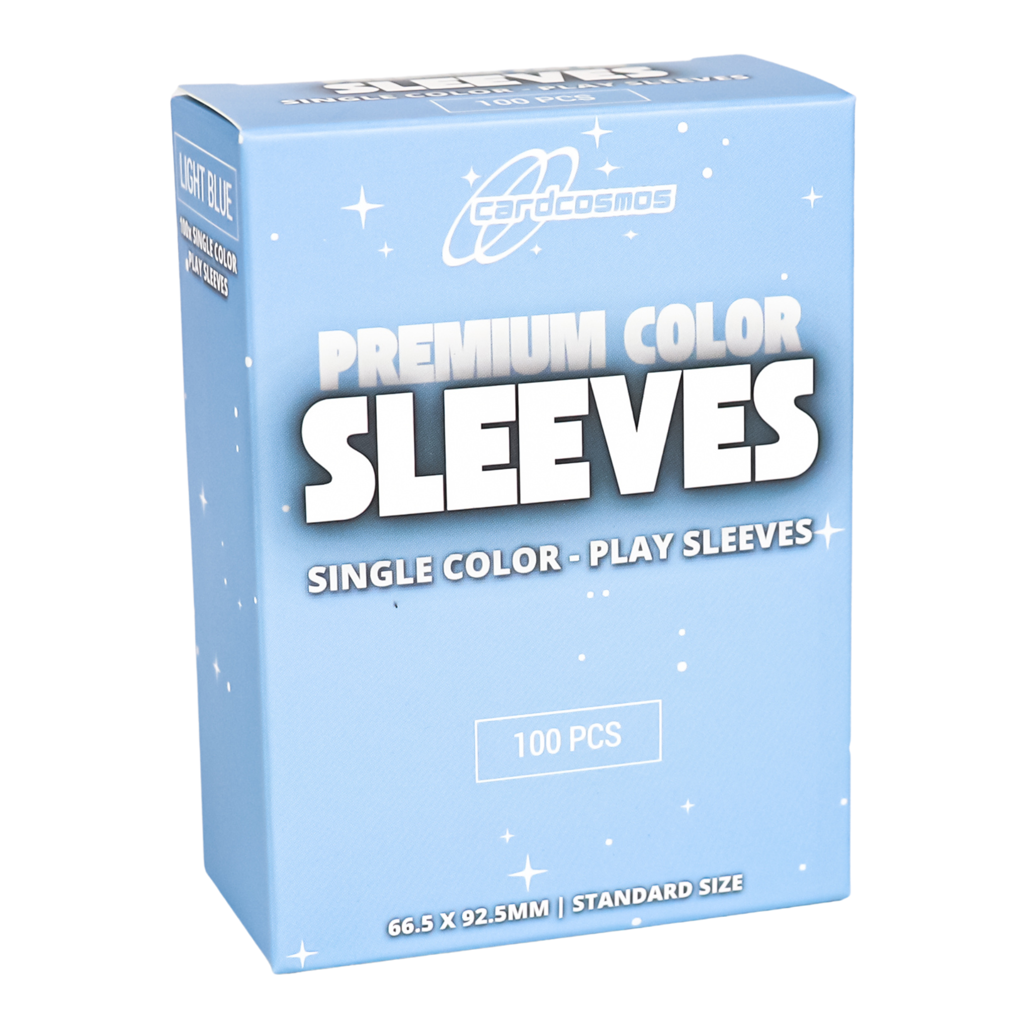 cardcosmos - Premium Color Matte Sleeves Light Blue | 100stk