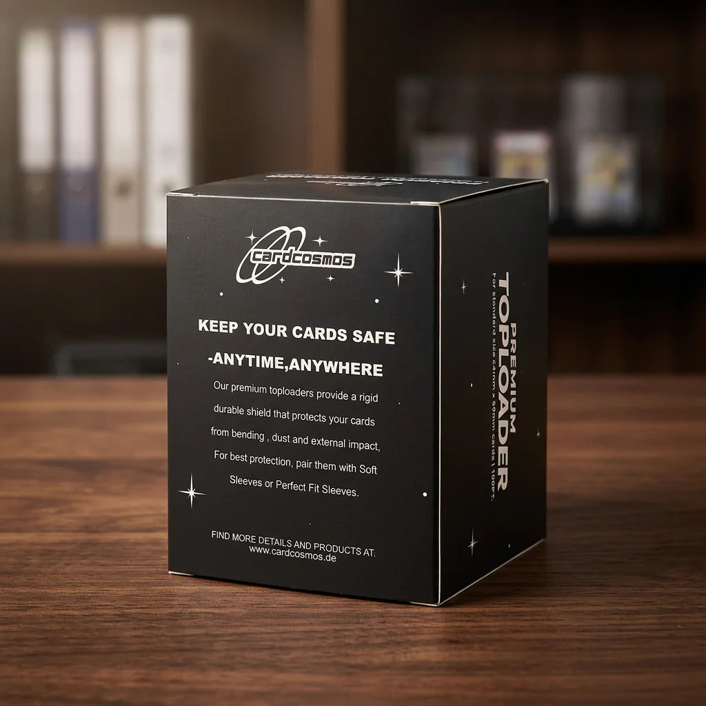 cardcosmos - 3" x 4" Premium Top Loader 100PT | 25 pcs