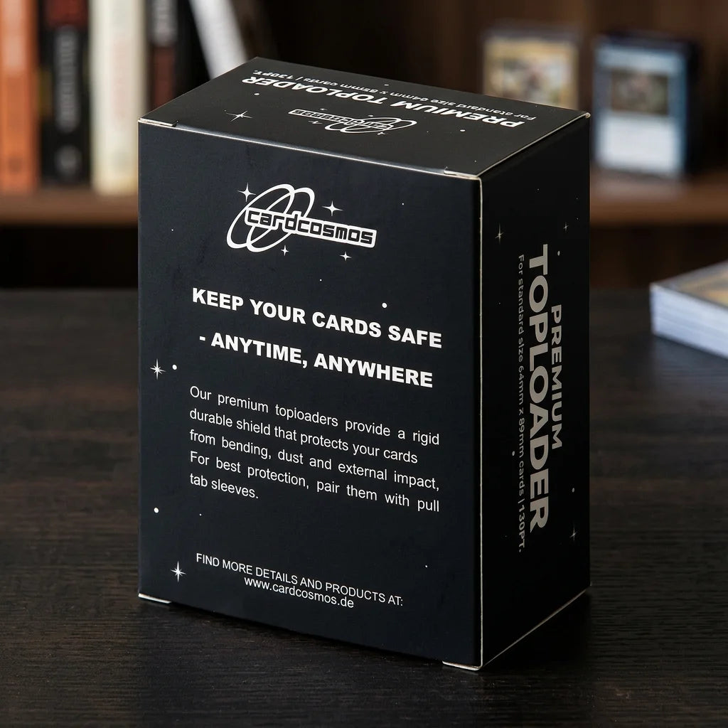 cardcosmos - Toploader premium 3" x 4" 130PT | 10 unidades