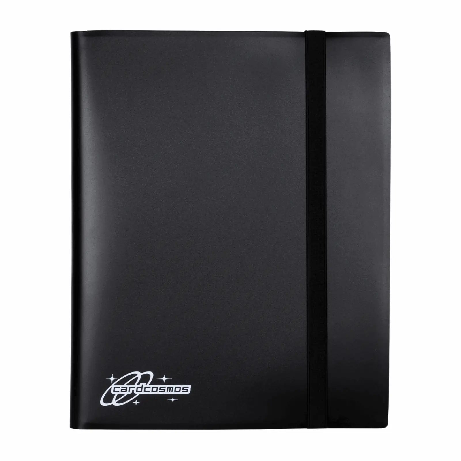 cardcosmos - 9 Pocket Basic Strap Binder - Schwarz