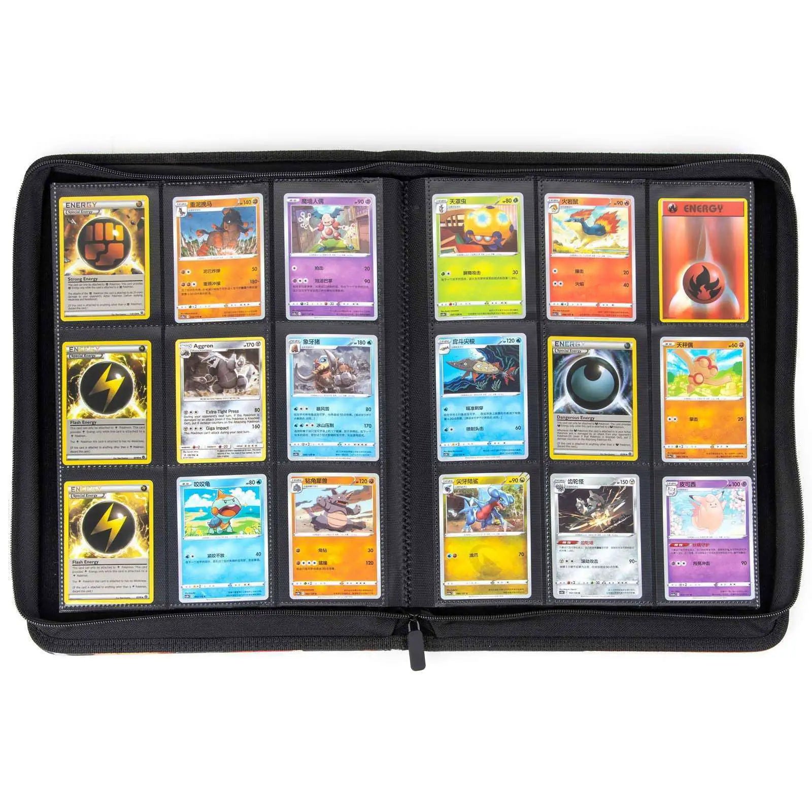 cardcosmos - Artwork 9 Pocket Zip Binder - Fiery Mountains