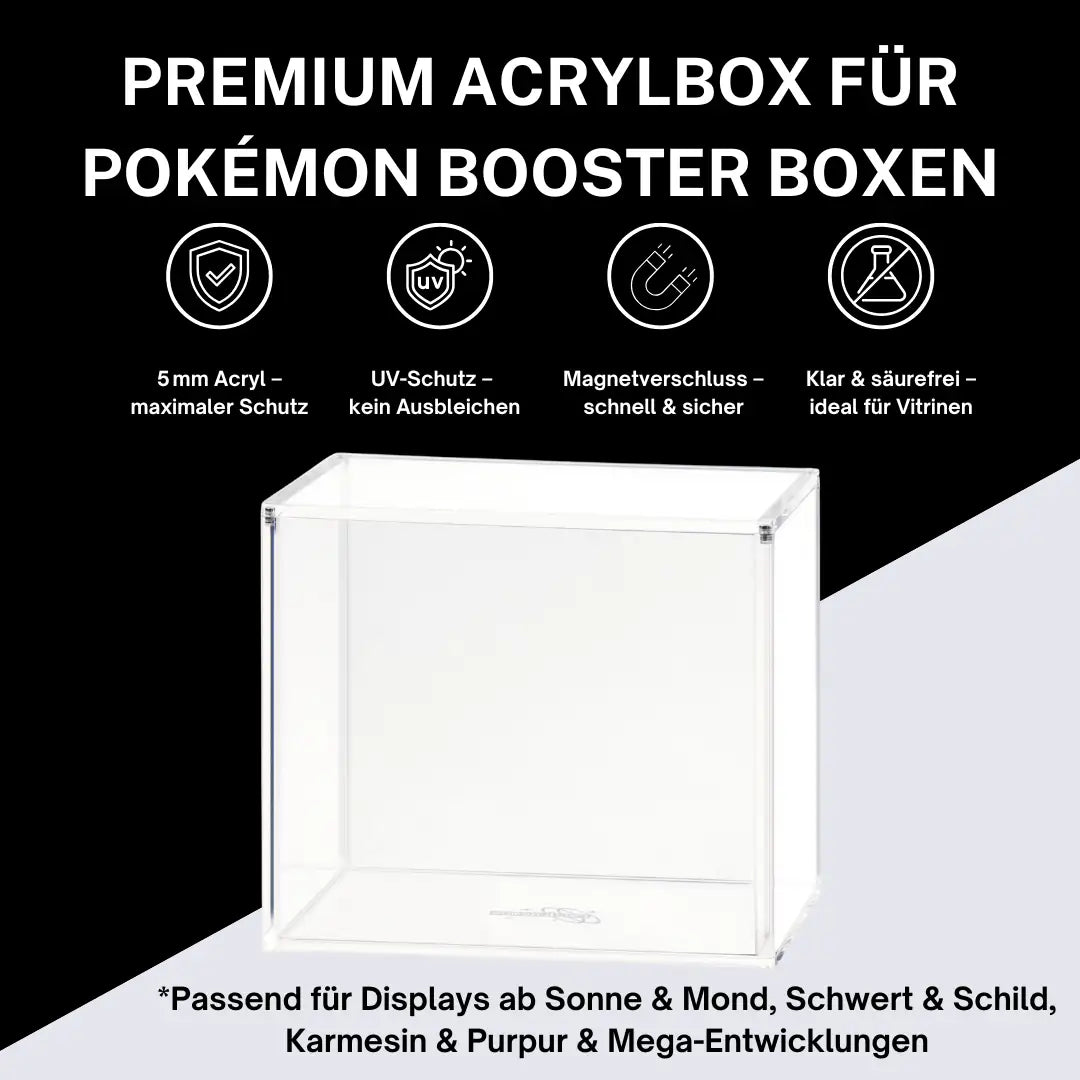 cardcosmos - Pokémon Booster Box Acrylic Case