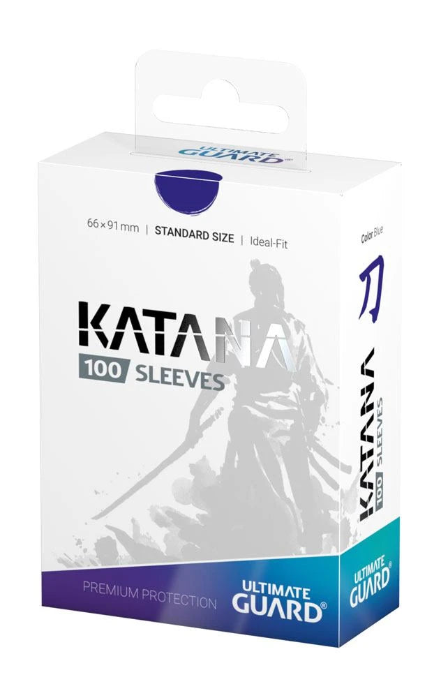 Ultimate Guard Katana Fundas Tamaño estándar Azul – 100 unidades