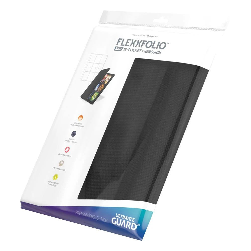 Ultimate Guard Flexxfolio 360 18-Pocket Xenoskin Negro