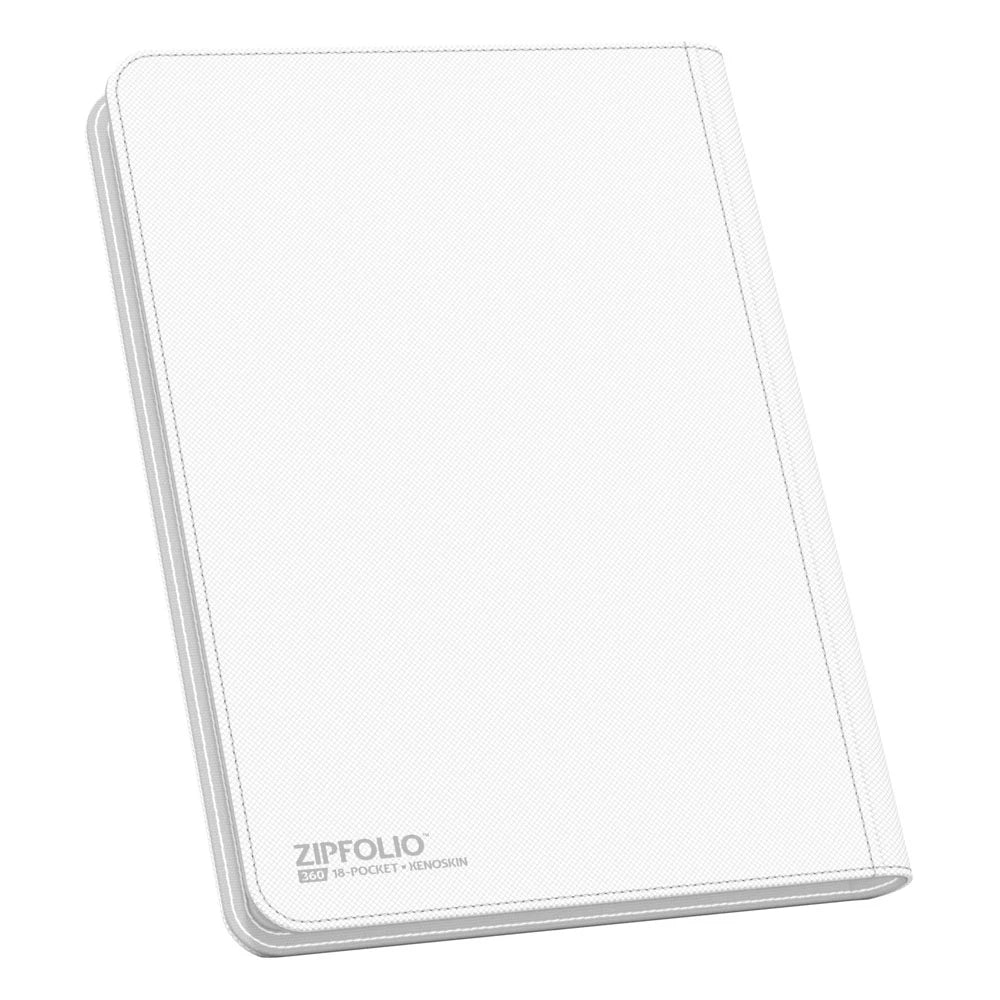 Ultimate Guard Zipfolio 360 18-Pocket Xenoskin White