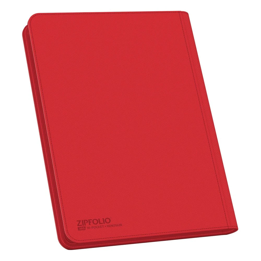 Ultimate Guard Zipfolio 360 18-Pocket Xenoskin Red