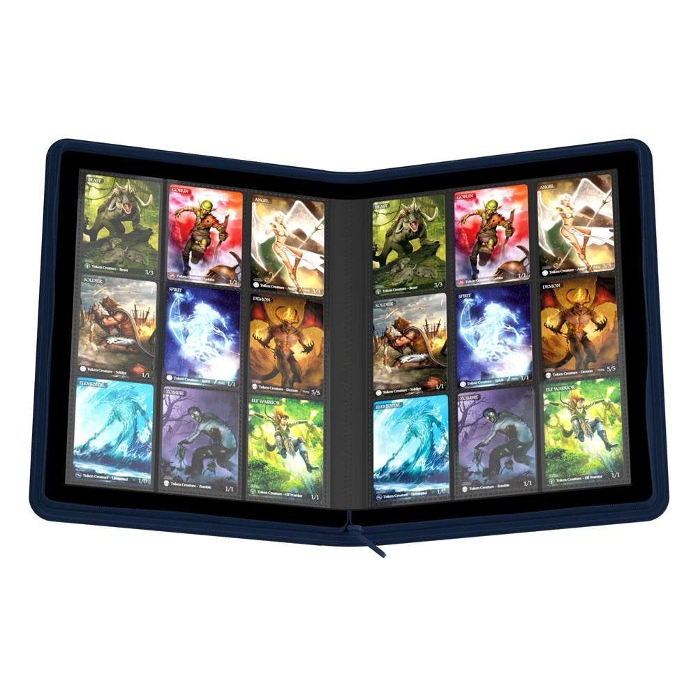 Ultimate Guard Zipfolio 360 18-Pocket Xenoskin Blue