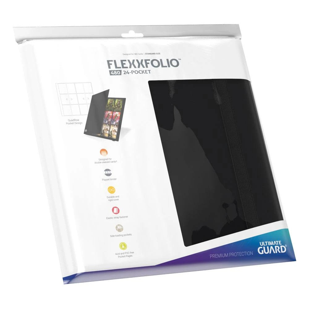 Ultimate Guard Flexxfolio 480 24-Pocket Negro
